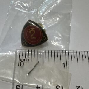 Vintage AMA 2 Year Member Service Lapel Hat Pin American Motorcycle Association